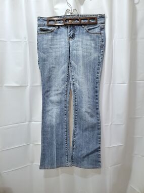 Y2K Vintage Low-Rise Light Blue Boot Cut Jeans